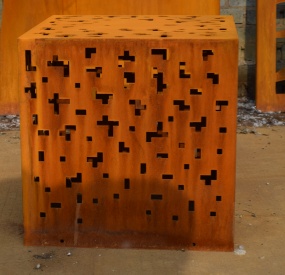 Corten Steel Outdoor Lighting